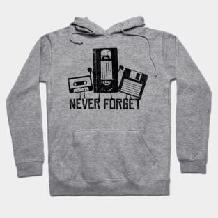 Never Forget 90s Vintage Hoodie